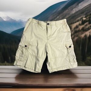 Aeropostale‎ Cargo Shorts Mens 32 Khaki Military Grade Utility  Y2K*